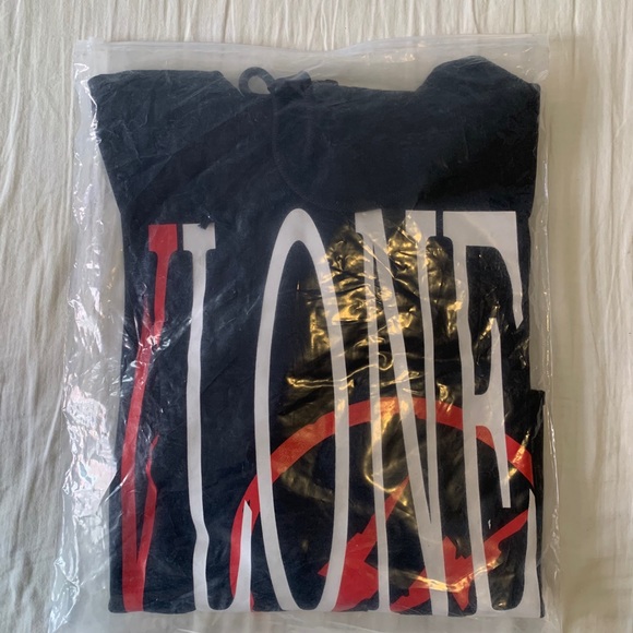 Vlone x fragement design staple reversible hoodie